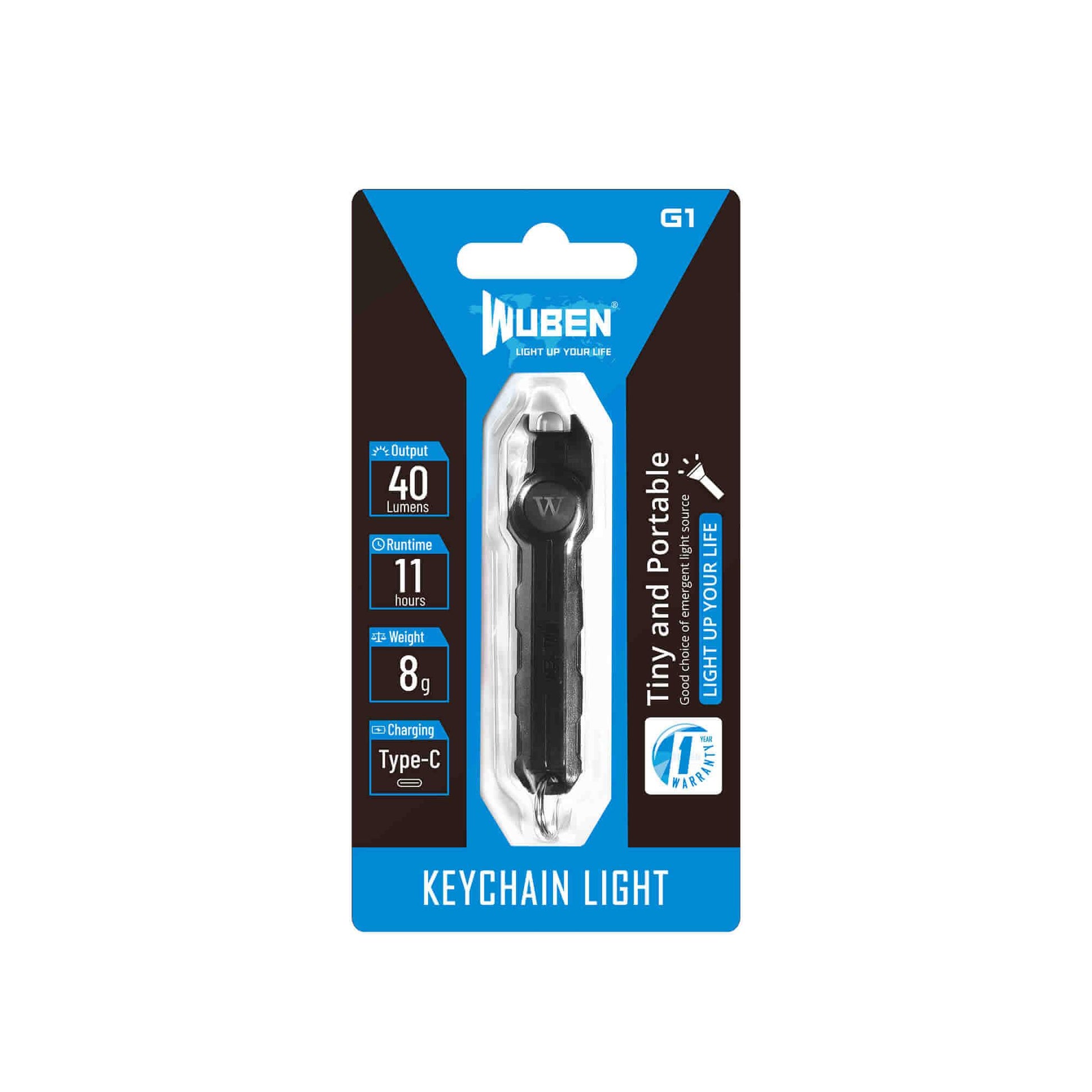 WUBEN G1 Mini Flashlight - WUBEN