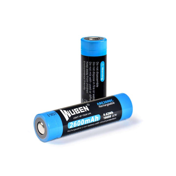 WUBEN ABE2600C 18650 2600mAh rechargeable Li-ion  battery - WUBEN